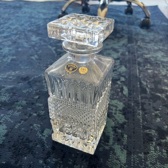 Vintage Bohemia Crystal Decanter Set - Picture 5 of 5
